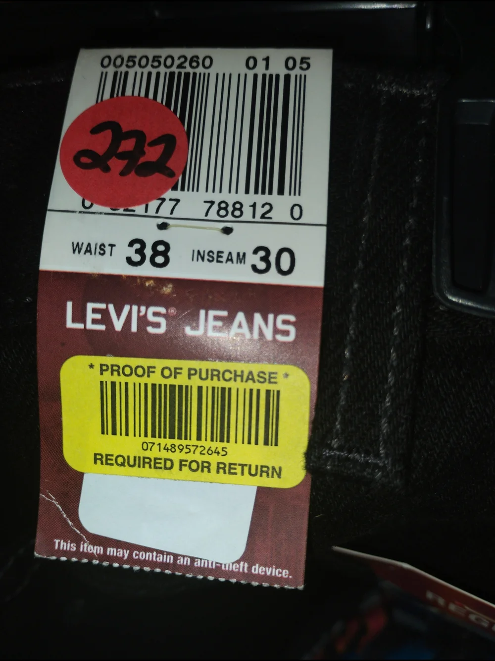 Levis levi 505